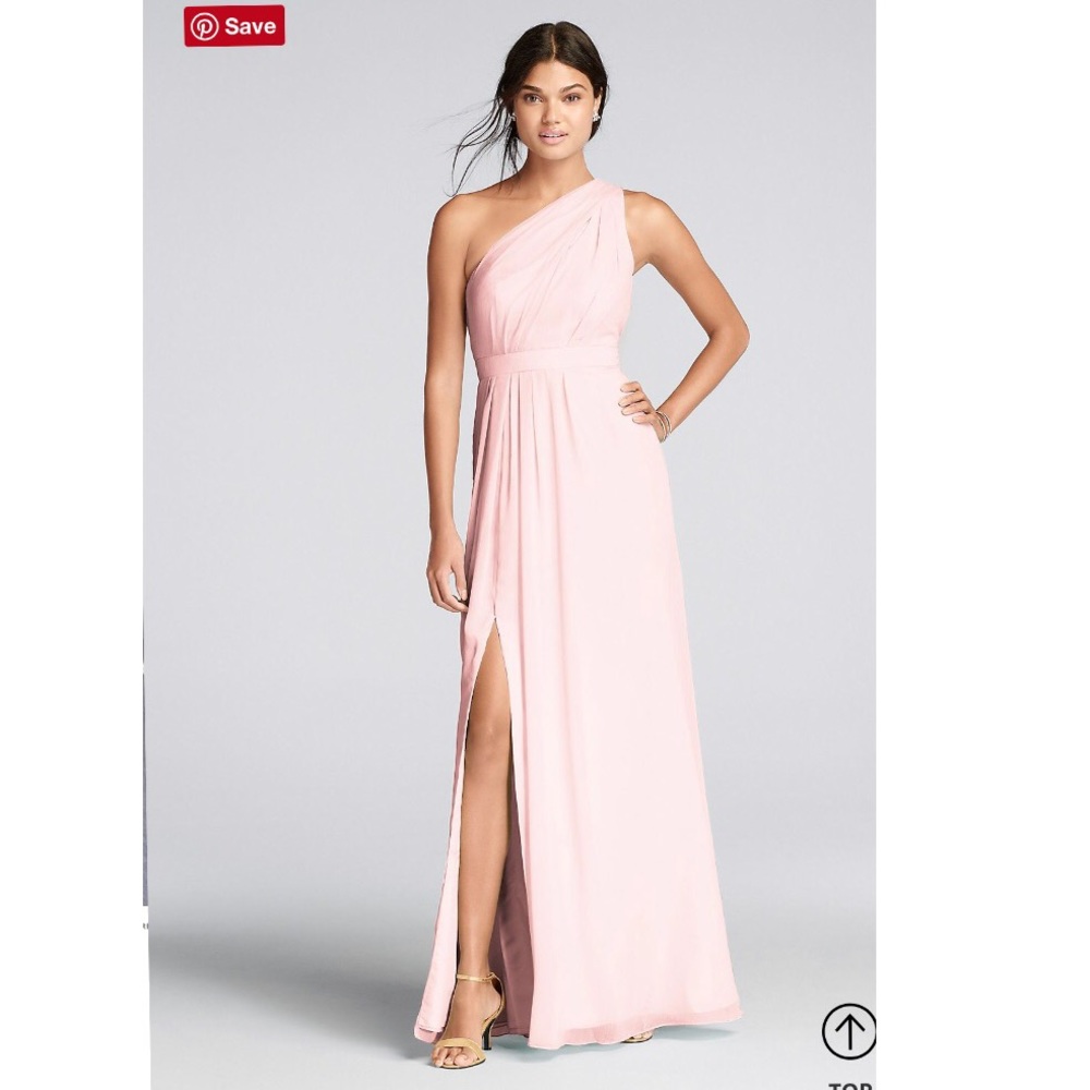 David’s Bridal Petal Bridesmaid Dress
